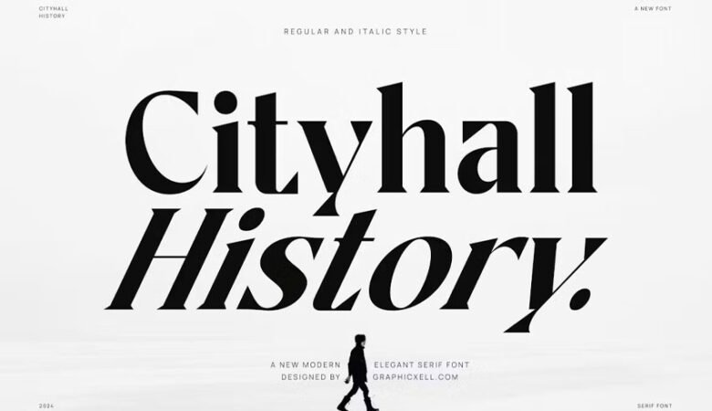 Cityhall History Font