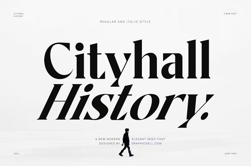 Cityhall History Font