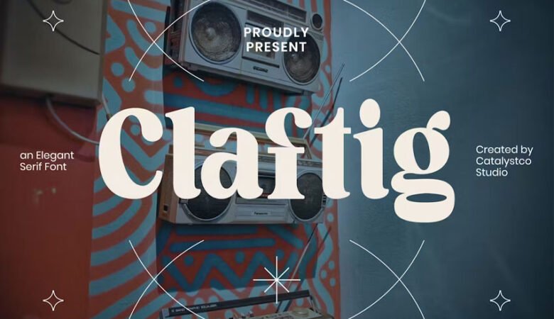 Claftig Font