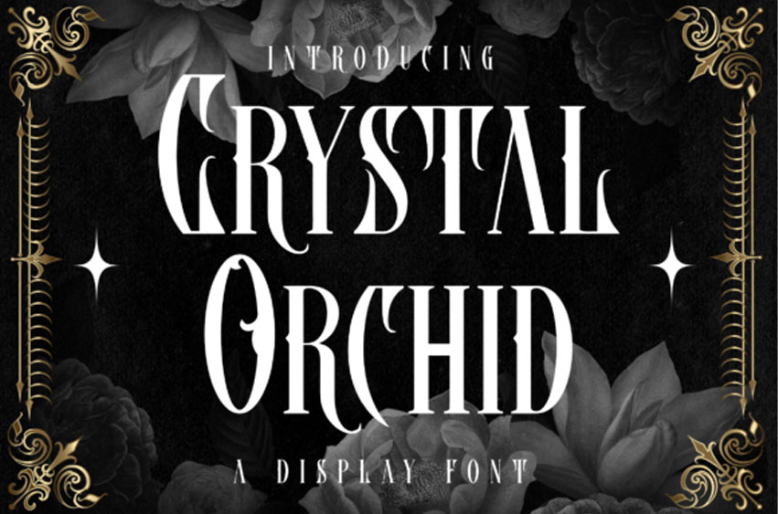 Crystal Orchid Font