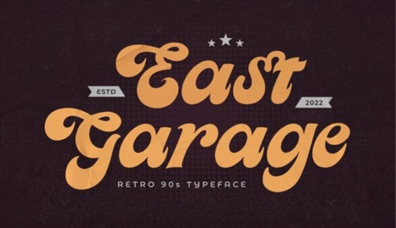 East Garage Font