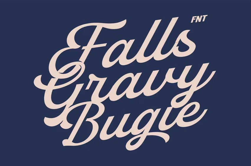 Falls Gravy Bugies Font