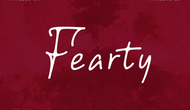 Fearty Font