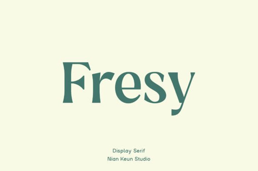 Fresy Font