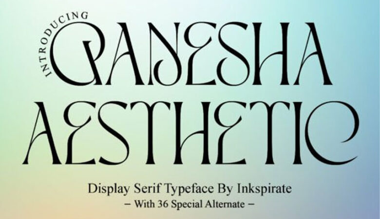 Ganesha Aesthetic Font
