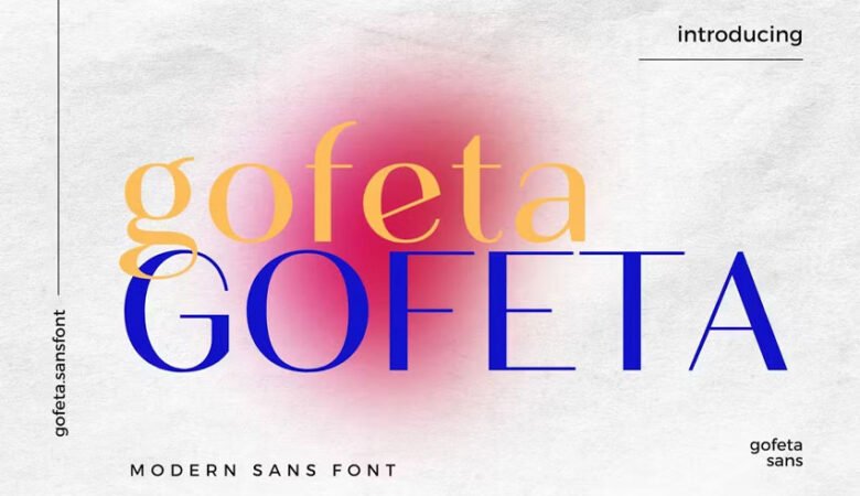 Gofeta Font