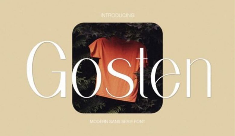Gosten Font
