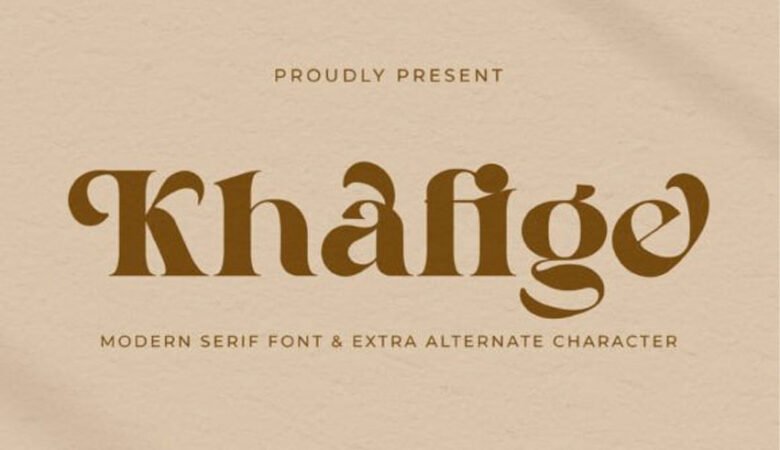Khafige Font