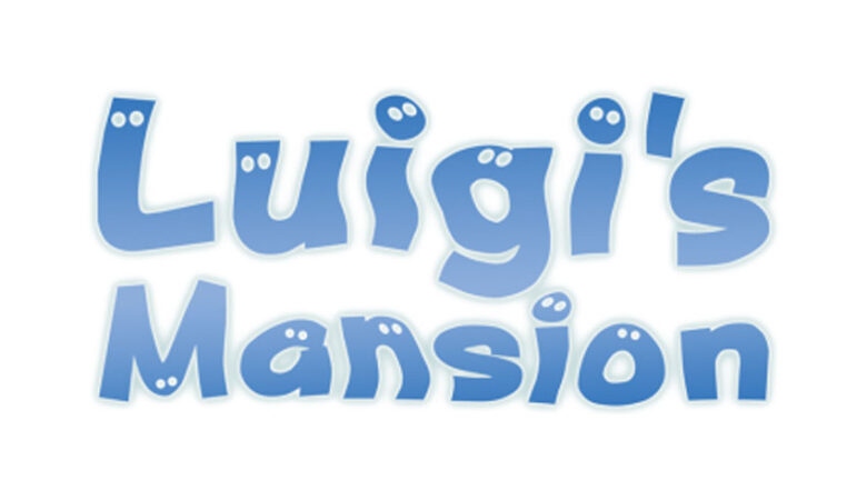 Luigi's Mansion Font