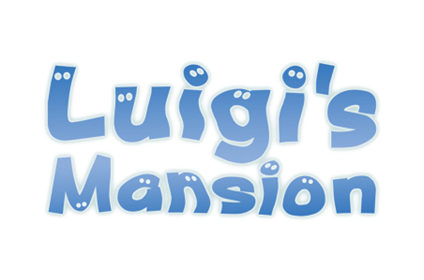 Luigi's Mansion Font