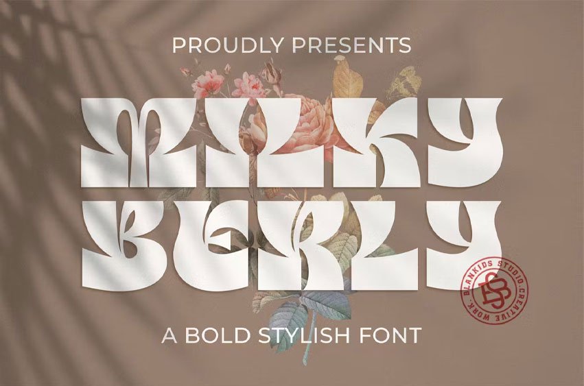 Milky Berly Font