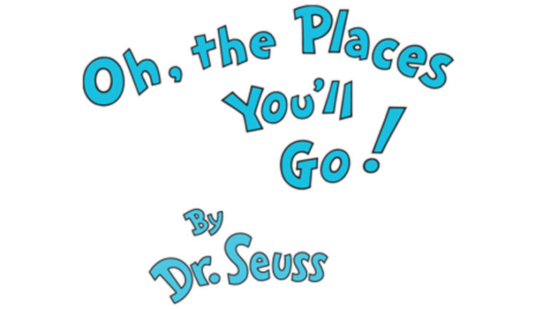 Oh The Places You'll Go Font