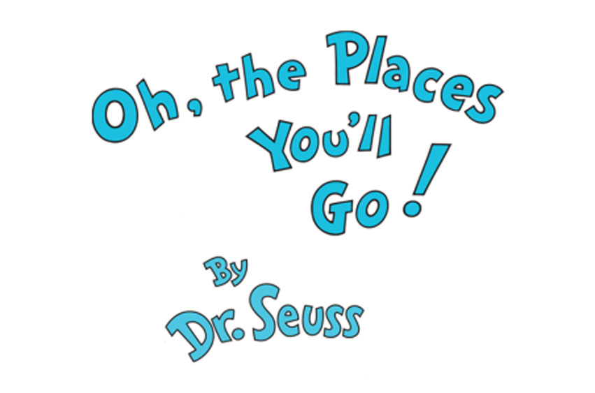 Oh The Places You'll Go Font