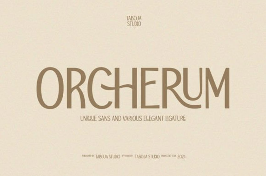 Orcherium Font