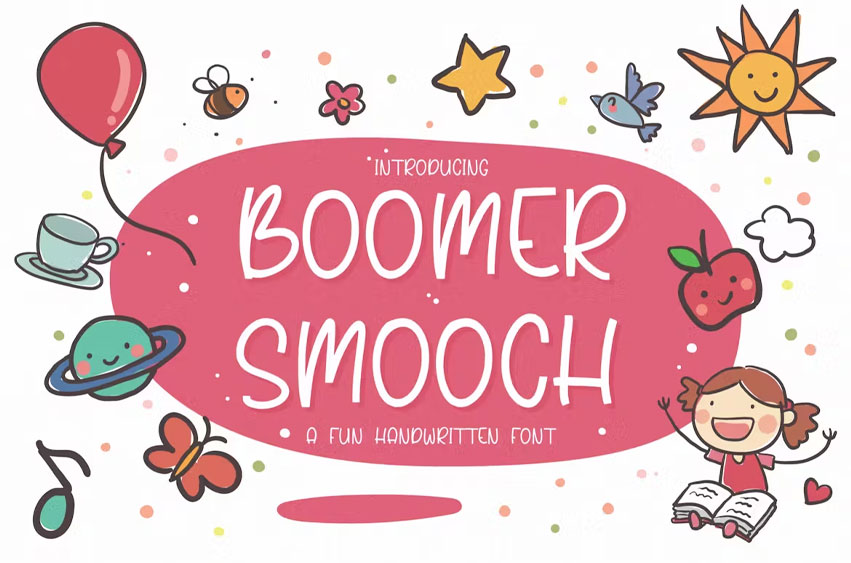 QF Boomer Smooch Font