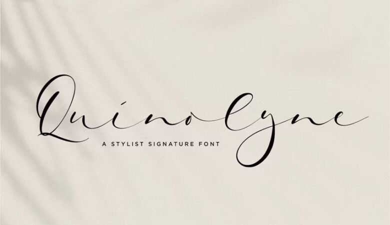 QF Quinolyne Font