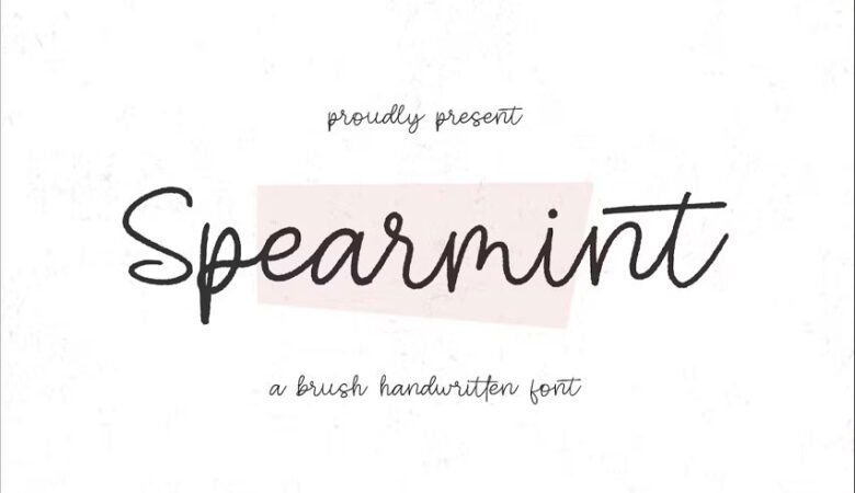 QF Spearmint Font