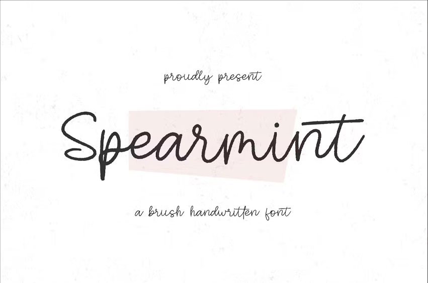 QF Spearmint Font