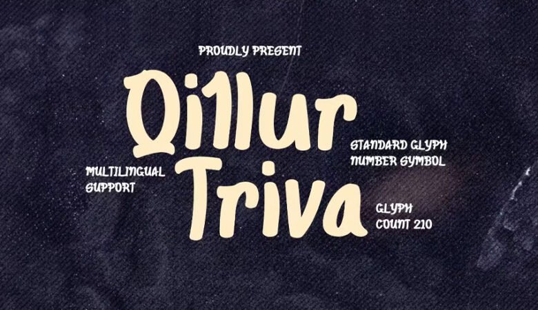 Qillur Triva Font