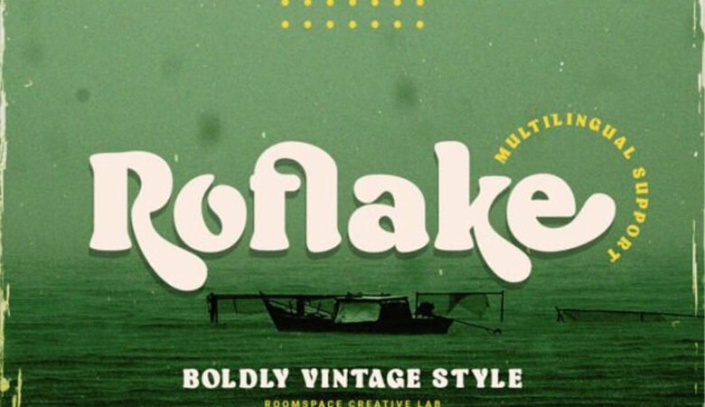 Roflake Font