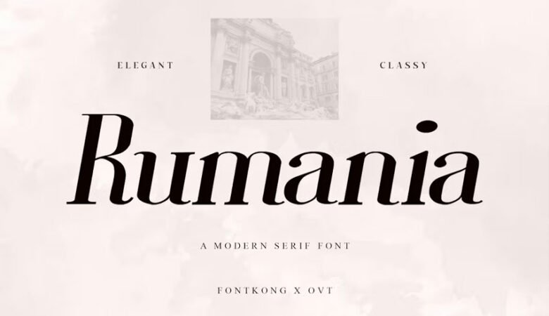 Rumania Font