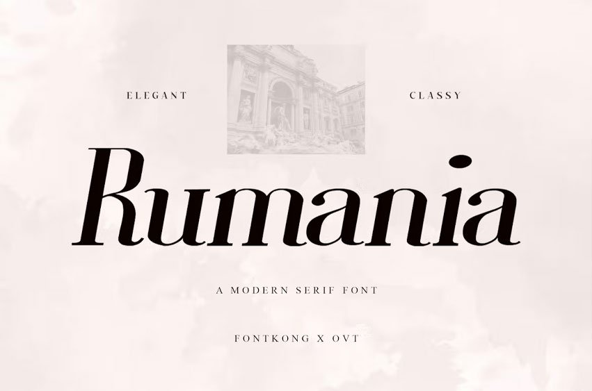 Rumania Font