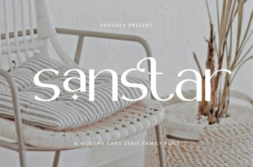 Sanstar Font