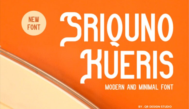 Sriquno Kueris Font