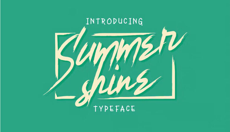 Summer Shine Font