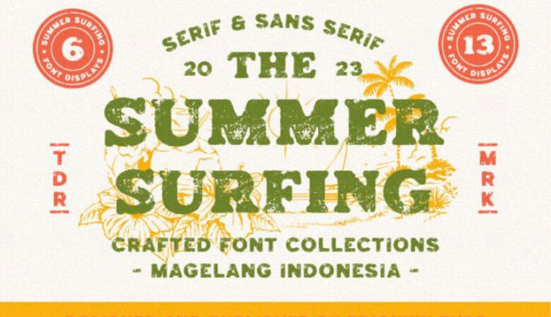 Summer Surfing Font