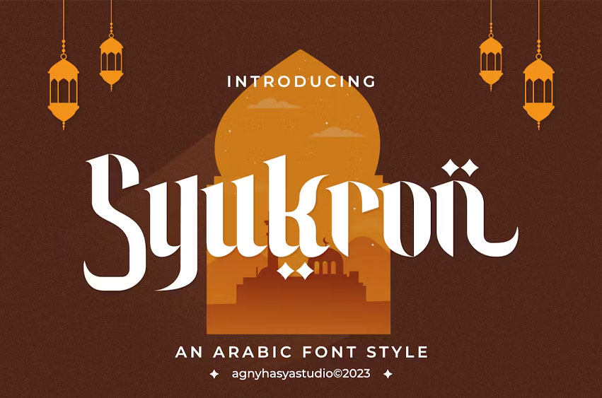 Syukron Font