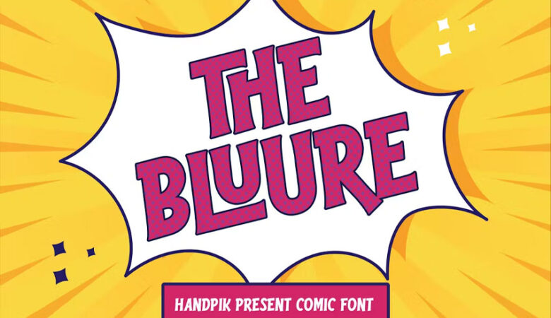 The Bluure Font