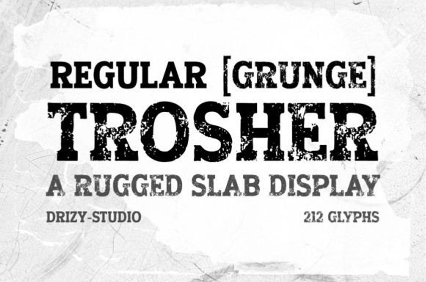 Trosher Font