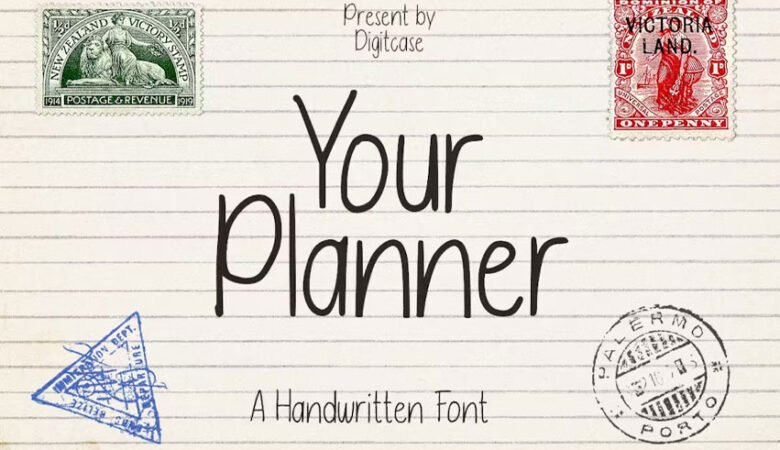 Your Planner Font