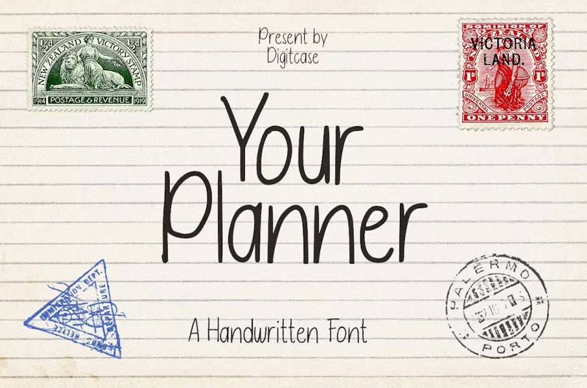 Your Planner Font