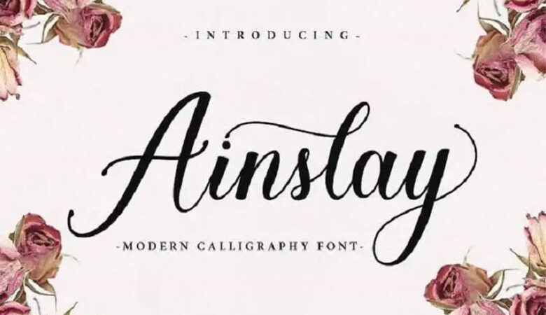 Ainslay Font