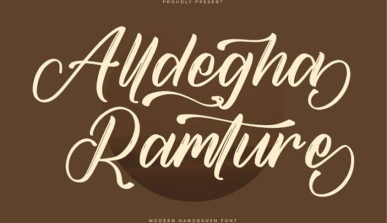 Alldegha Ramture Font