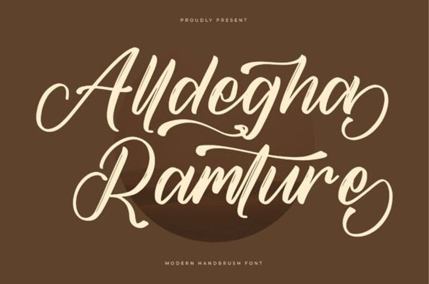 Alldegha Ramture Font