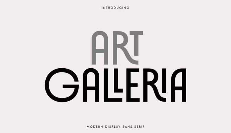 Art Galleria Font