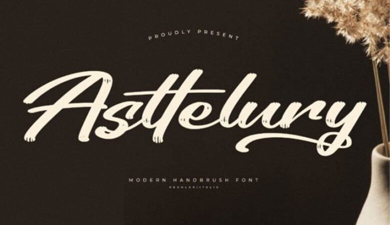 Asttelury Font