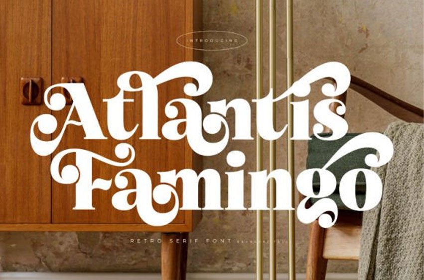 Atlantis Famingo Font