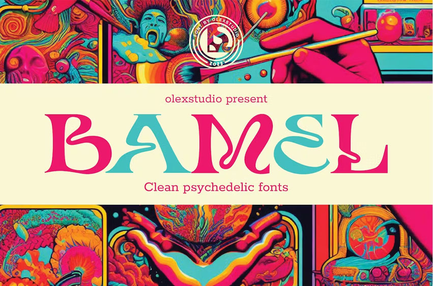 Bamel Olstd Font