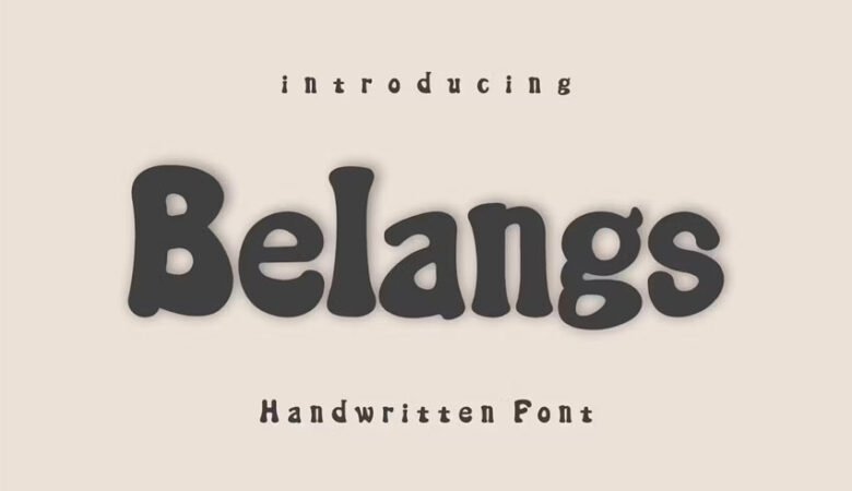 Belangs Font