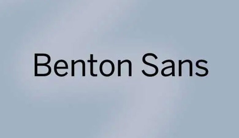 Benton Sans Font