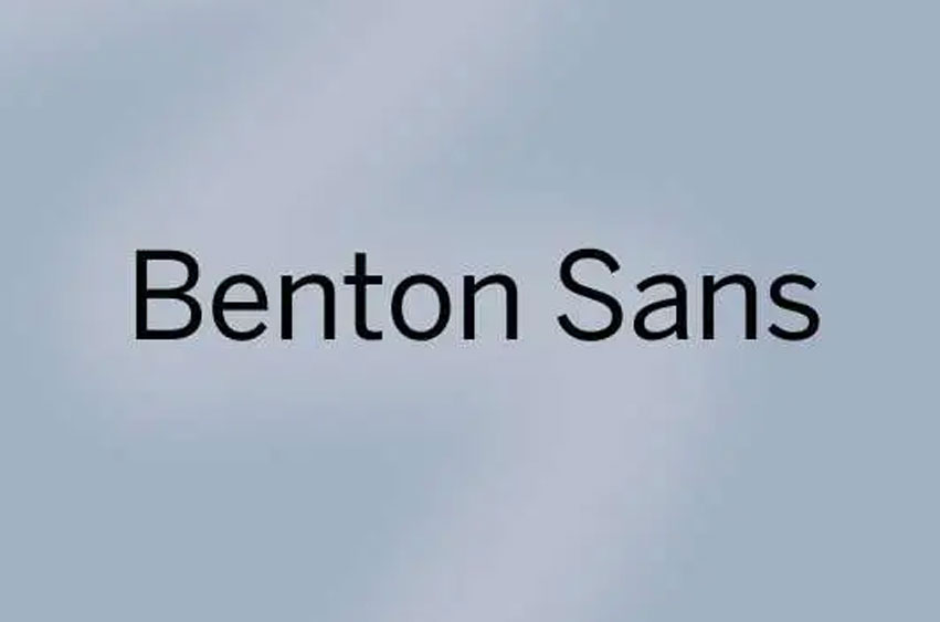 Benton Sans Font