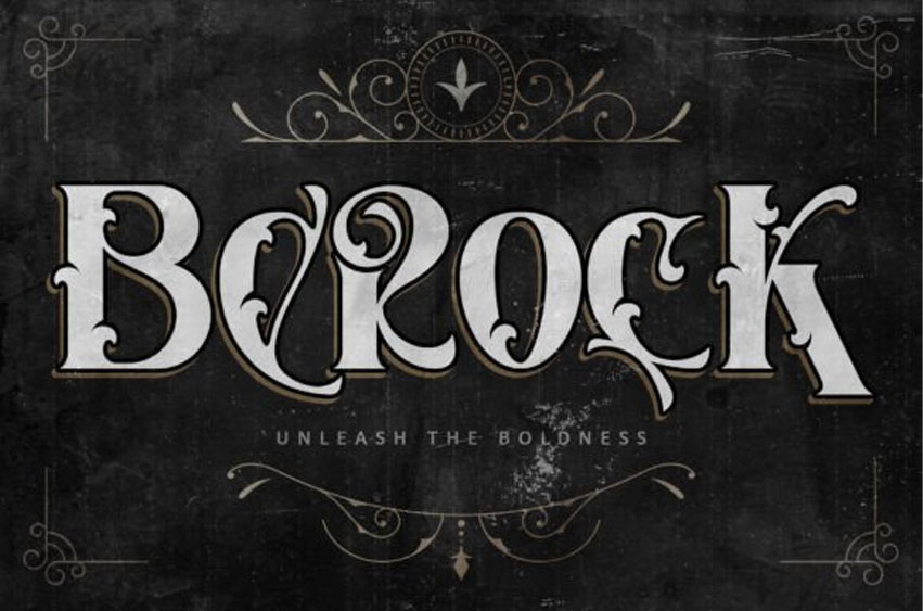 Berock Font