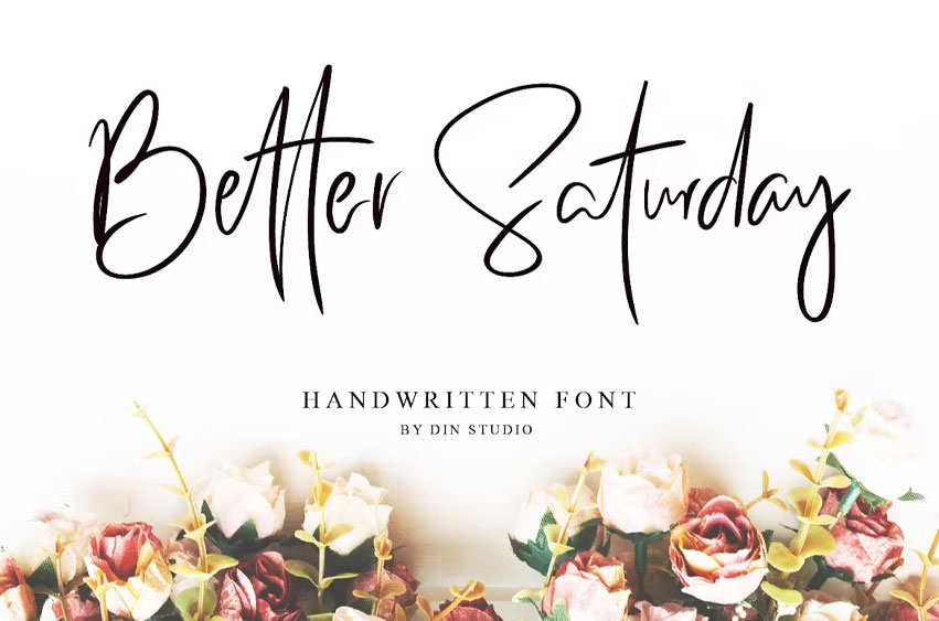 Better Saturday Font