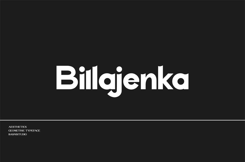 Billajenka Font