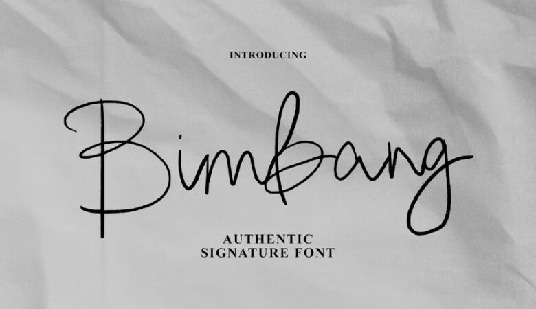 Bimbang Font