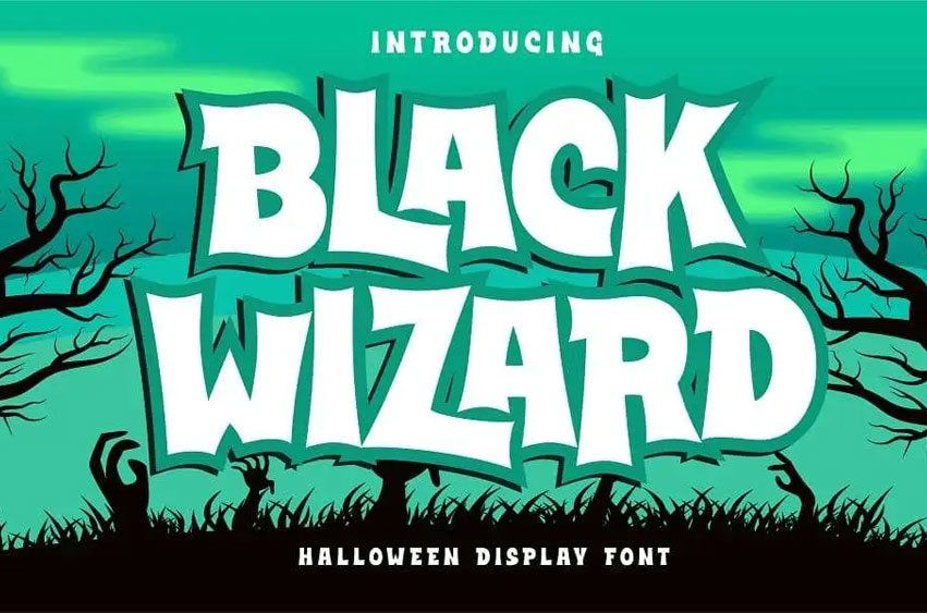 Black Wizard Font